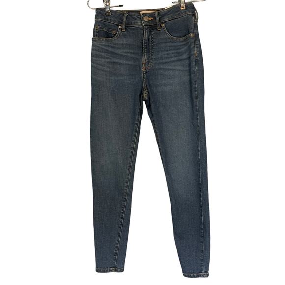 Everlane The Curvy High Rise Skinny Jean Blue Medium Wash 26 Regular - Picture 5 of 9